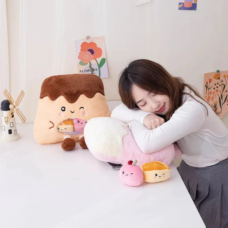 Brehn | Kawaii Mountain Desserts Süßigkeiten Tasche Plüschtiere