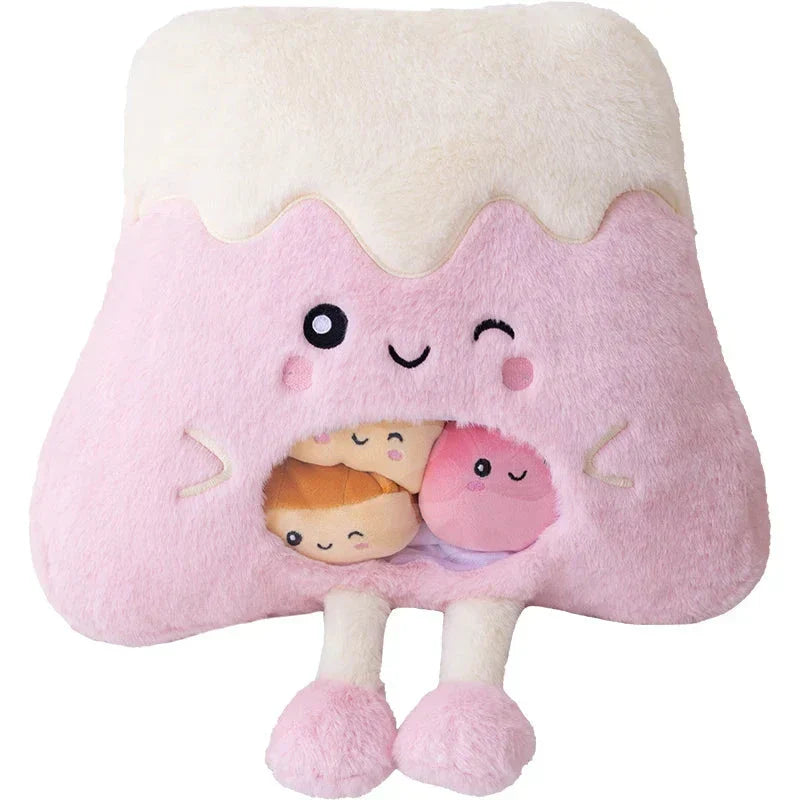 Brehn | Kawaii Mountain Desserts Süßigkeiten Tasche Plüschtiere