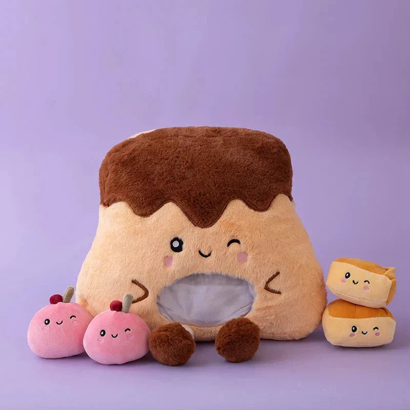 Brehn | Kawaii Mountain Desserts Süßigkeiten Tasche Plüschtiere