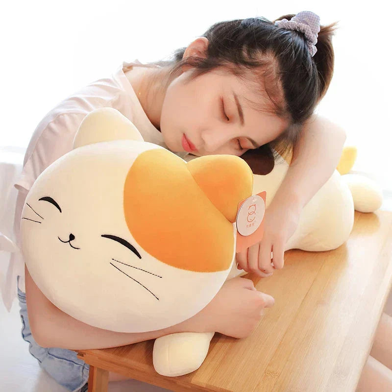 Brehn | Kawaii Neeko Getupfte Ingwer Katze Plüschfigur