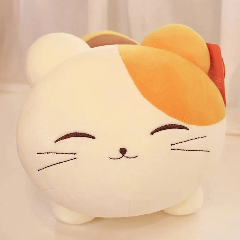 Brehn | Kawaii Neeko Getupfte Ingwer Katze Plüschfigur