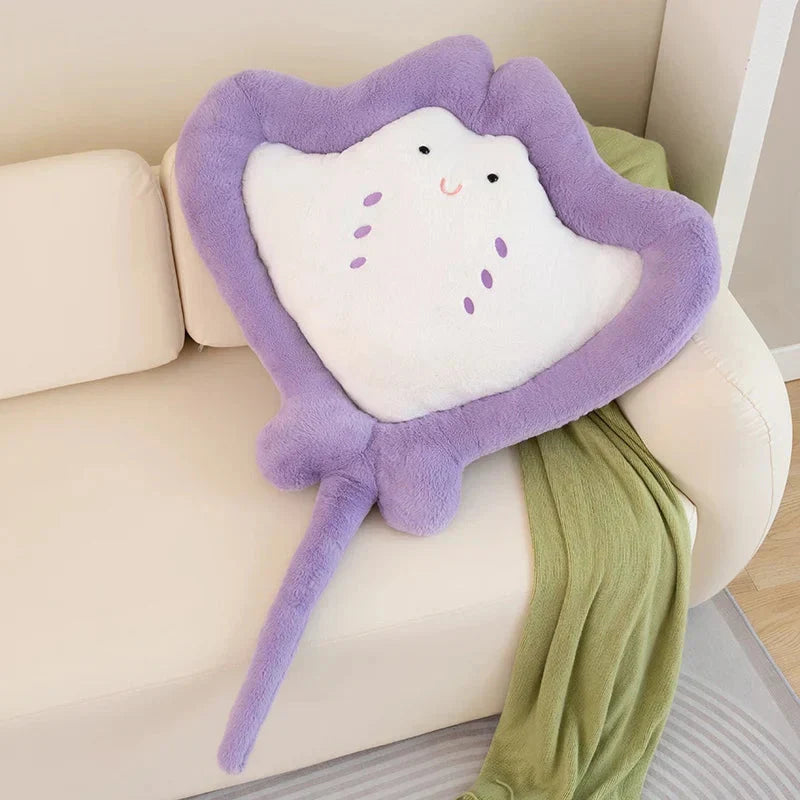 Brehn | Kawaii Pastell Flauschige Steingray Plüschtiere