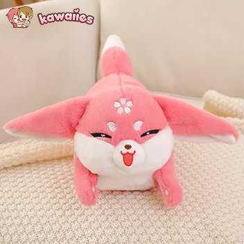 Brehn | Kawaii Pink Fox Sakura Plüschie