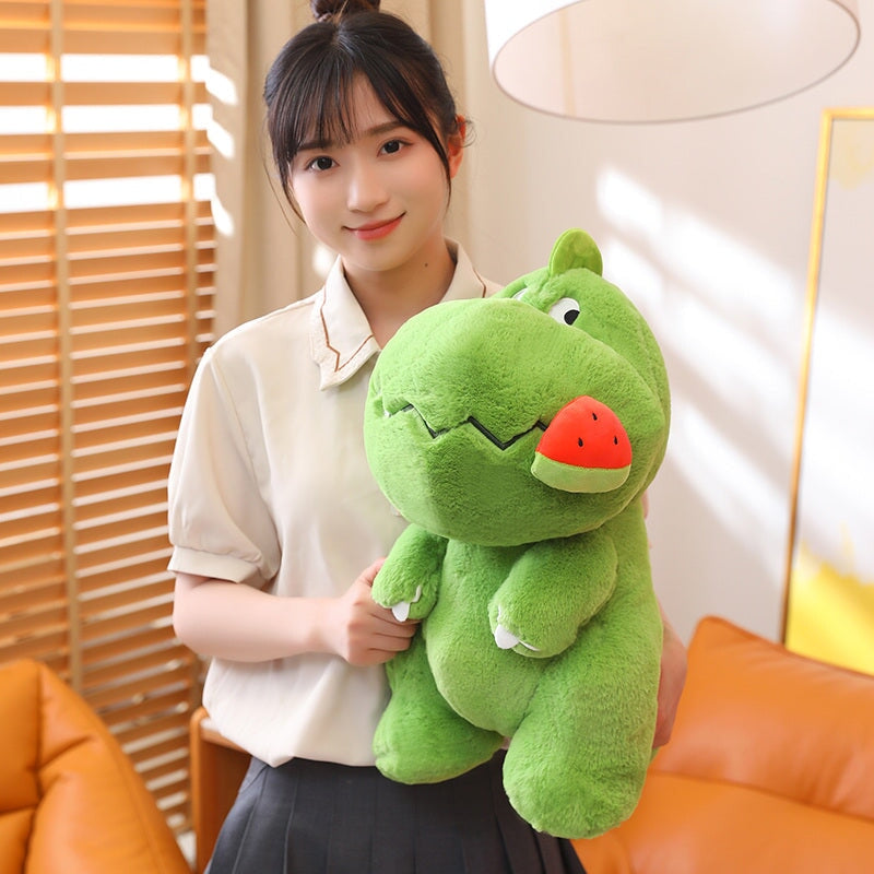 Brehn | Kawaii Pink Grün Flauschige Dinosaurier Plüschtiere