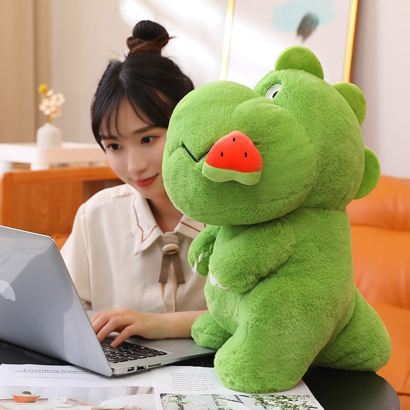 Brehn | Kawaii Pink Grün Flauschige Dinosaurier Plüschtiere