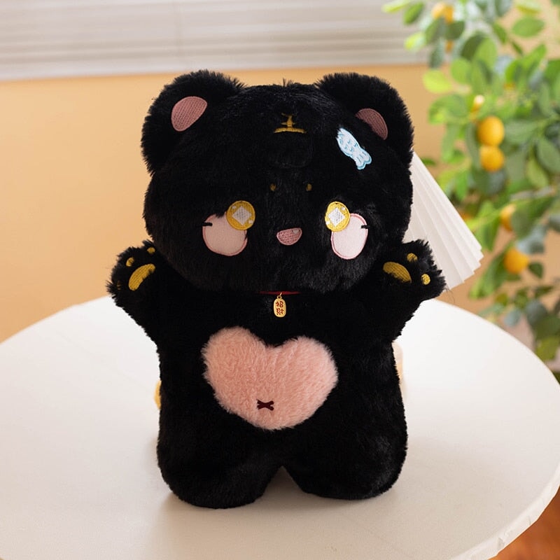 Brehn | Kawaii Sternen Flauschige Katzen Herz Plüschtiere