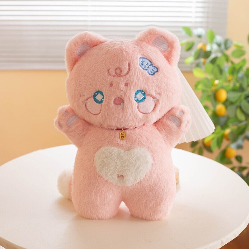 Brehn | Kawaii Sternen Flauschige Katzen Herz Plüschtiere