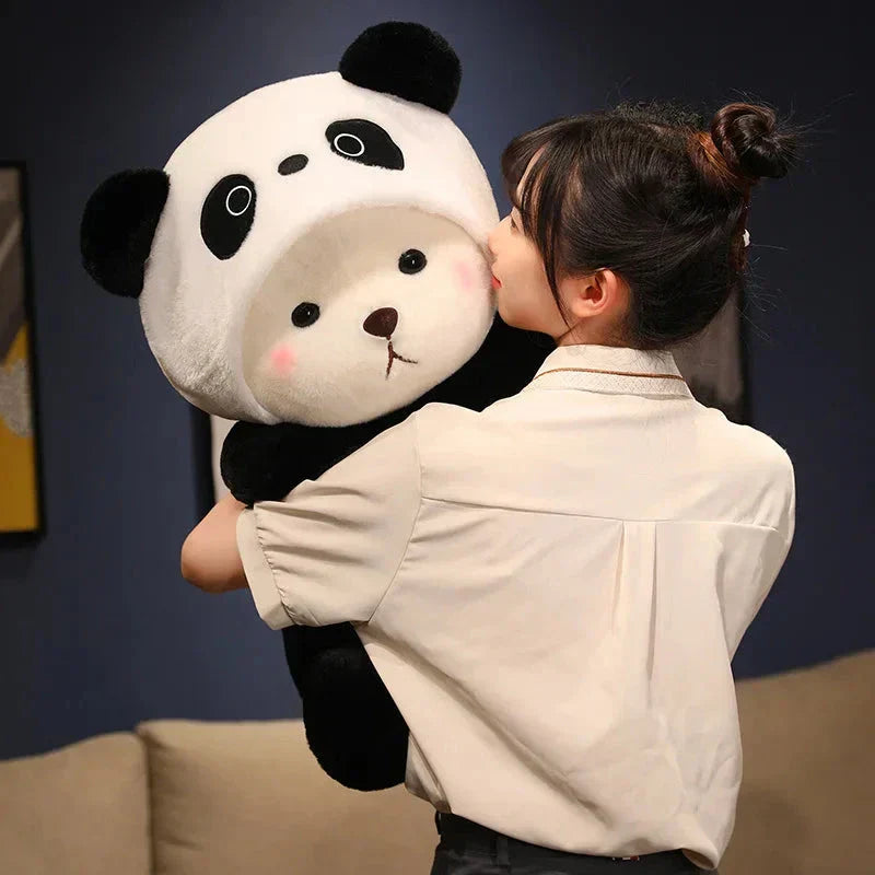 Brehn | Kawaii Weißer Bär Panda Outfit Plüschtier