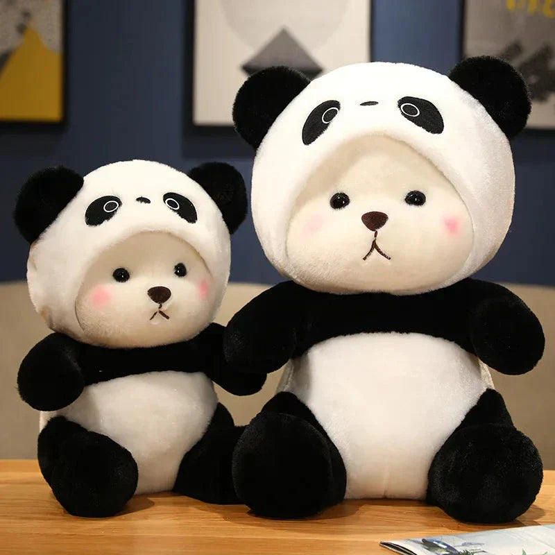 Brehn | Kawaii Weißer Bär Panda Outfit Plüschtier