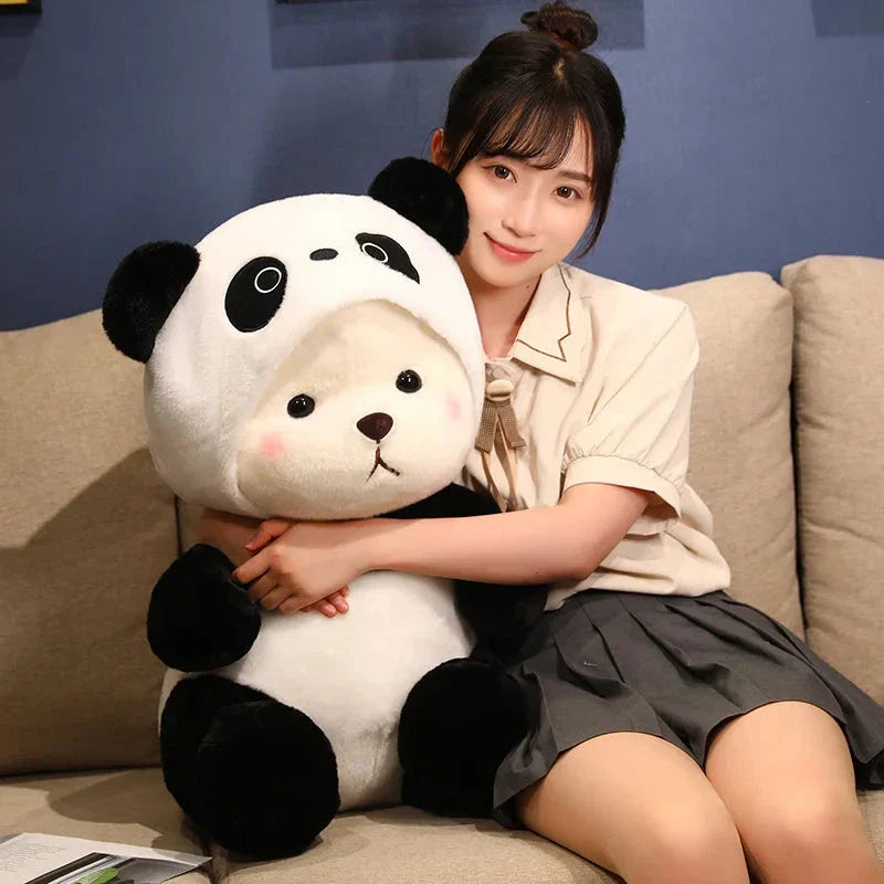 Brehn | Kawaii Weißer Bär Panda Outfit Plüschtier