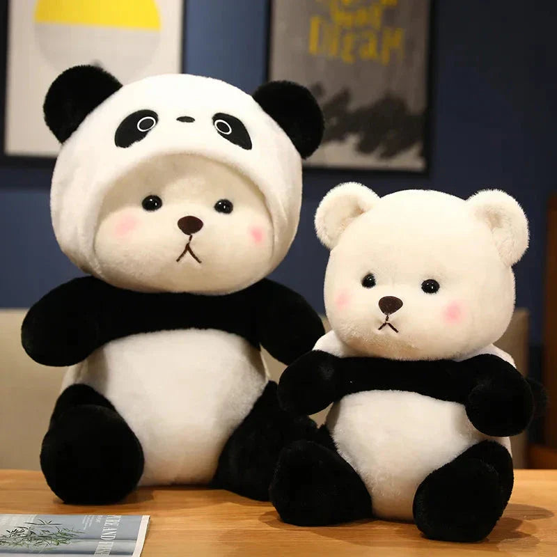 Brehn | Kawaii Weißer Bär Panda Outfit Plüschtier
