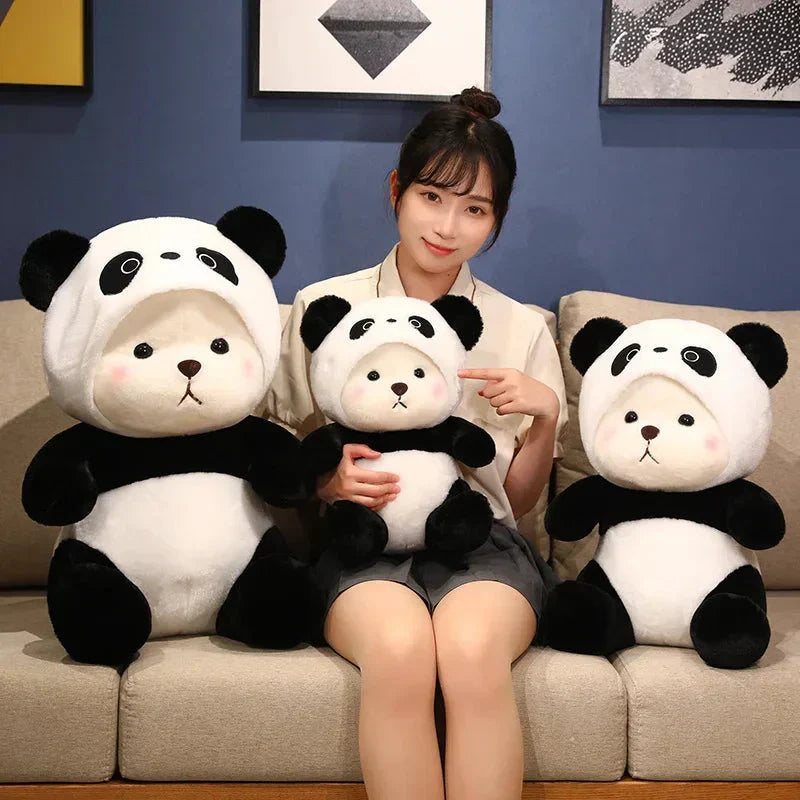 Brehn | Kawaii Weißer Bär Panda Outfit Plüschtier