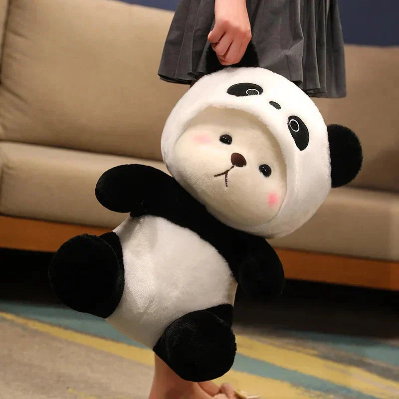 Brehn | Kawaii Weißer Bär Panda Outfit Plüschtier