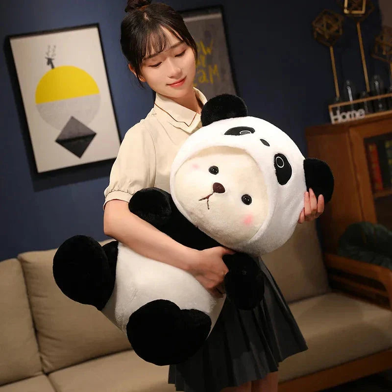 Brehn | Kawaii Weißer Bär Panda Outfit Plüschtier