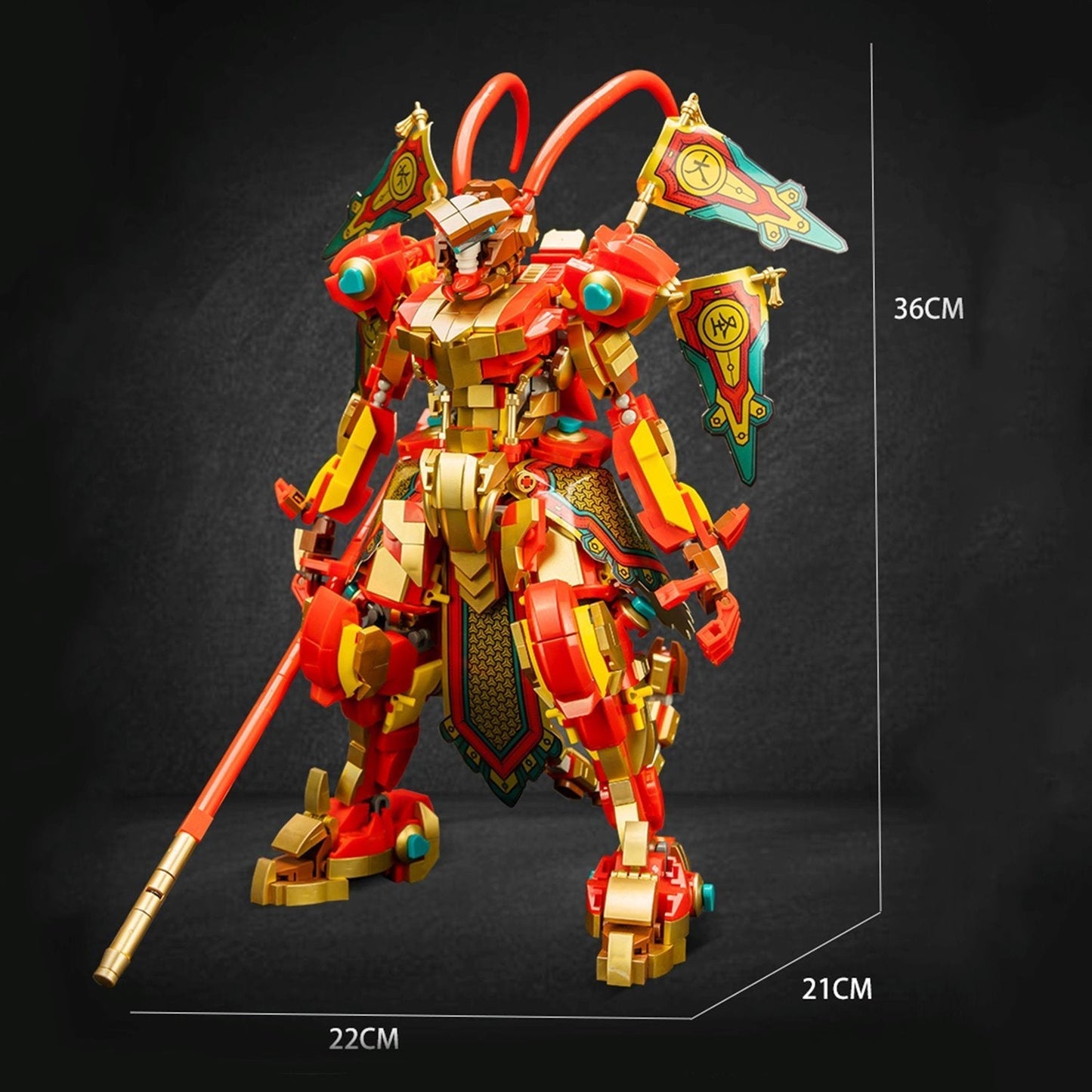 Brehn | Legendärer Mecha König Affe Wukong Baukästen