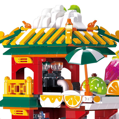 Brehn | Lion Dance Street Truck Food Stall Mikro-Bausatz
