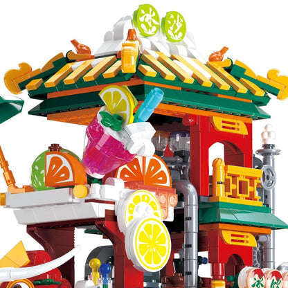 Brehn | Lion Dance Street Truck Food Stall Mikro-Bausatz