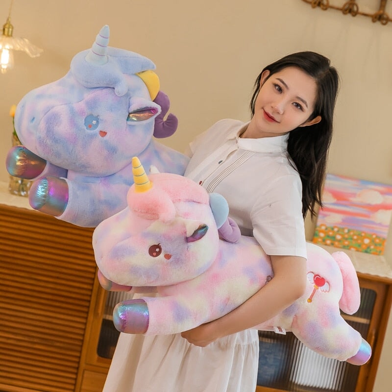 Brehn | Lange Galaxy Einhorn Plüschtiere