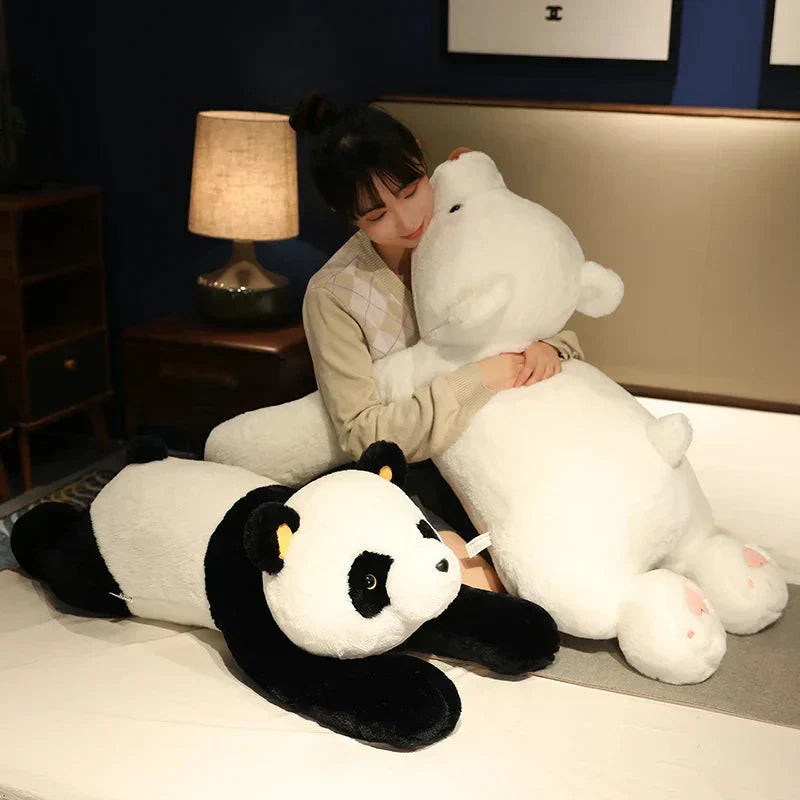 Brehn | Langer riesiger kuscheliger Teddybär Panda Eisbär Plüschtiere
