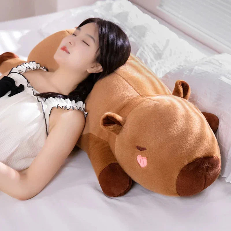 Brehn | Lange Kawaii Engel Capybara Plüschtiere