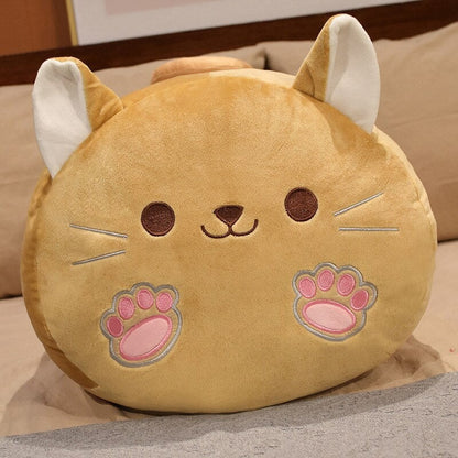 Brehn | Langer Kawaii Shiba Inu Katzenkissen Plüsch