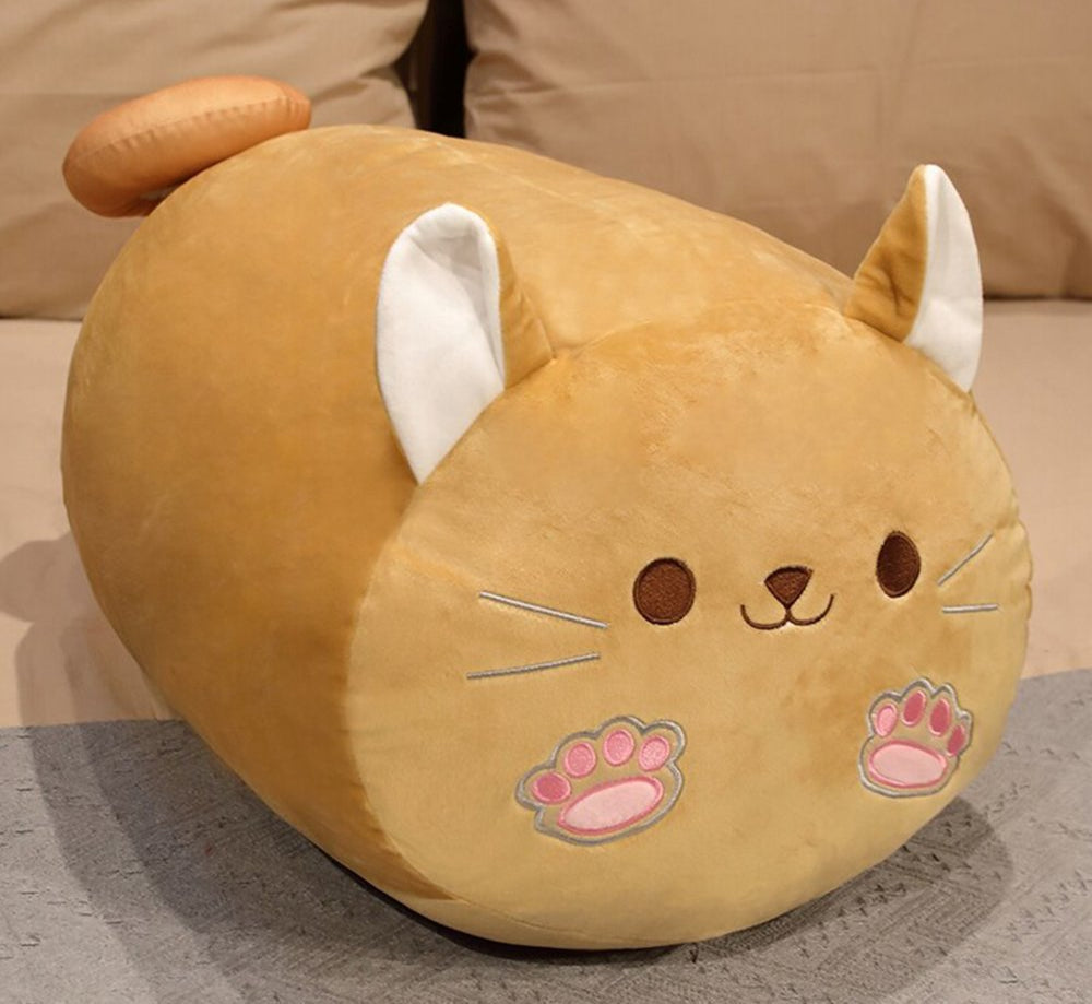 Brehn | Langer Kawaii Shiba Inu Katzenkissen Plüsch
