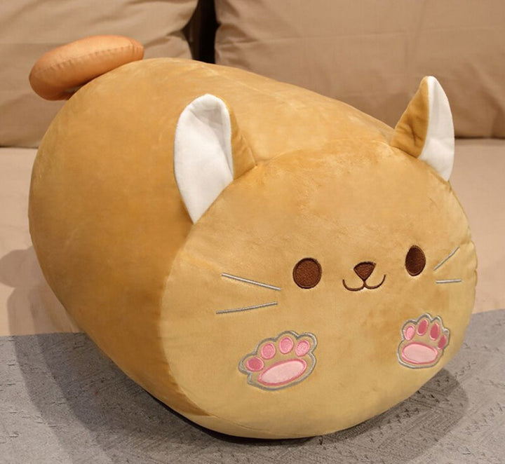 Brehn | Langer Kawaii Shiba Inu Katzenkissen Plüsch