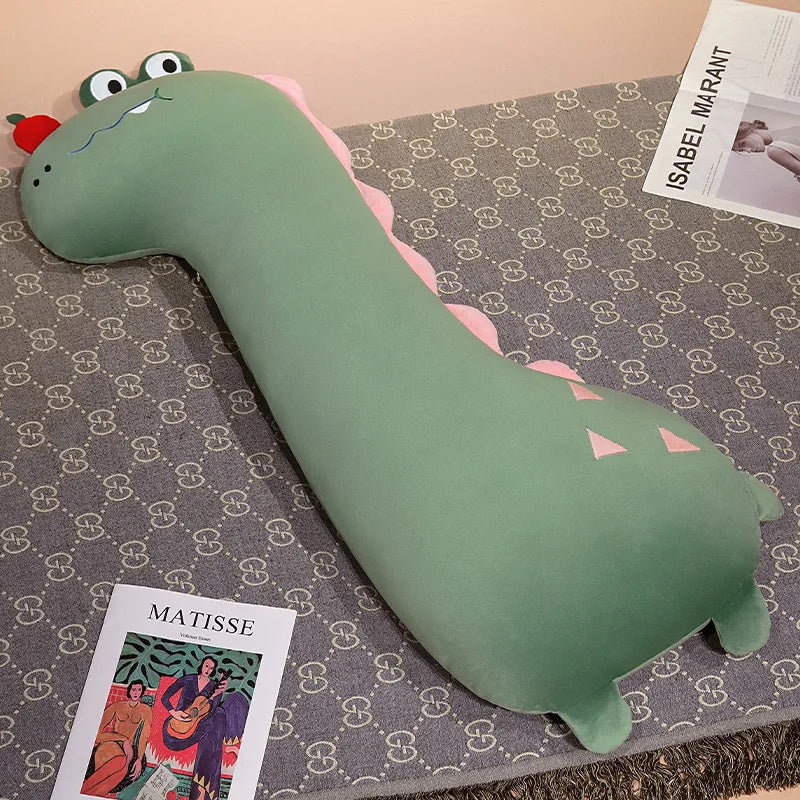 Brehn | Lange Pfannkuchen Dino Hund Krokodil Giraffe Kissen Plüsch