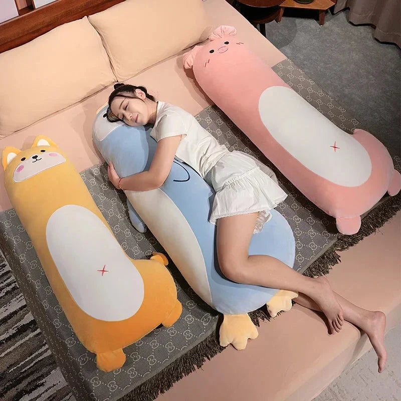 Brehn | Lange Penguin Shiba Pig Zebra Kuschelfreund Plüschtiere