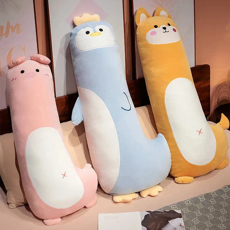 Brehn | Lange Penguin Shiba Pig Zebra Kuschelfreund Plüschtiere