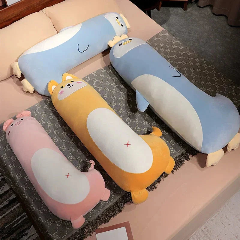 Brehn | Lange Penguin Shiba Pig Zebra Kuschelfreund Plüschtiere