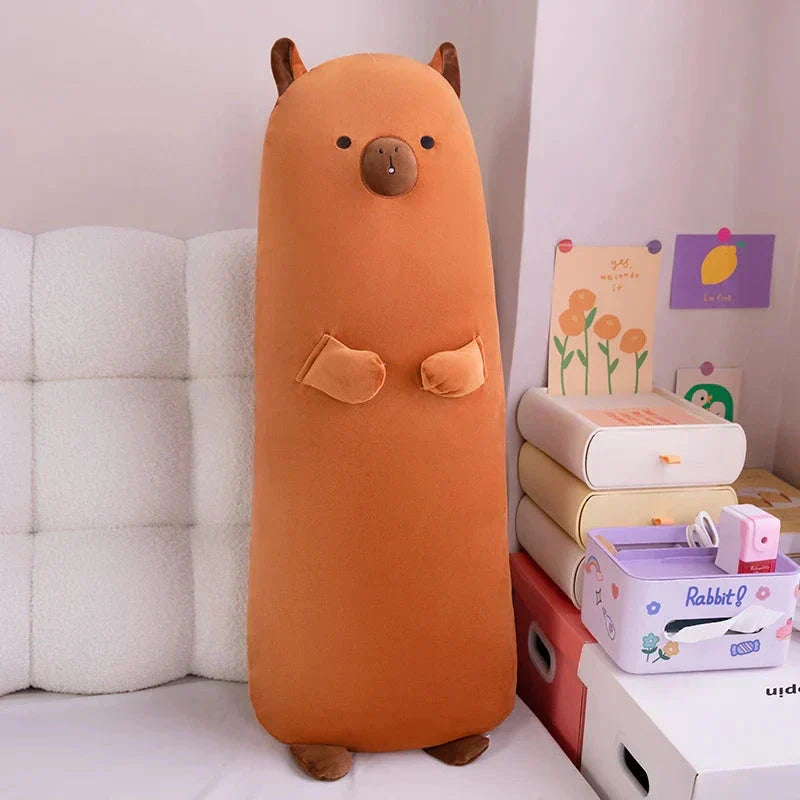 Brehn | Lange Snuggle Buddies Capybara Alpaka Schwein Plüschfigur
