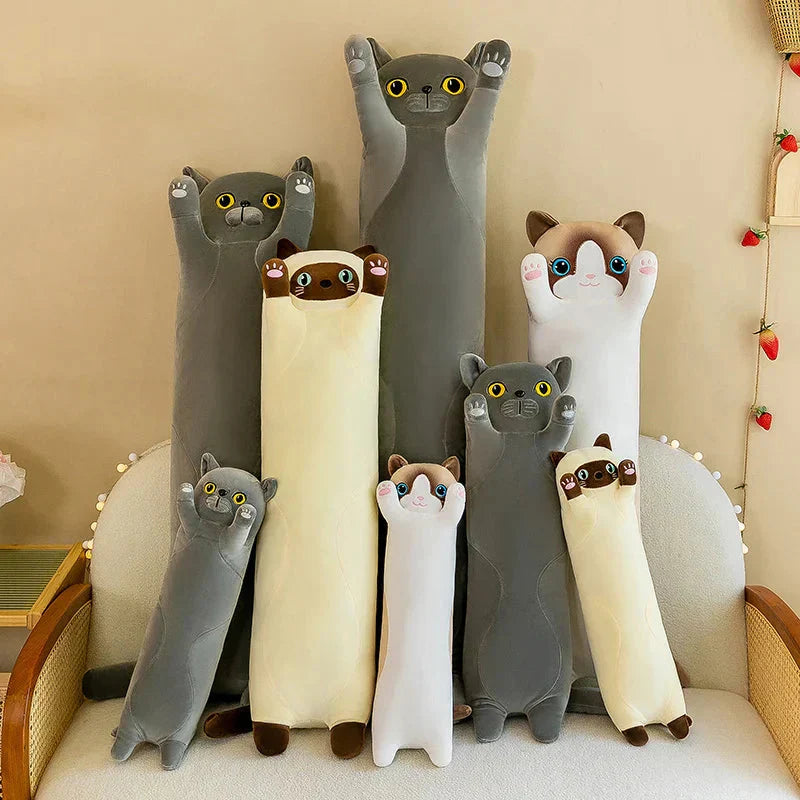 Brehn | Lange Schnurrende Katze Siamese British Shorthair Snowshoe Plüschkollektion