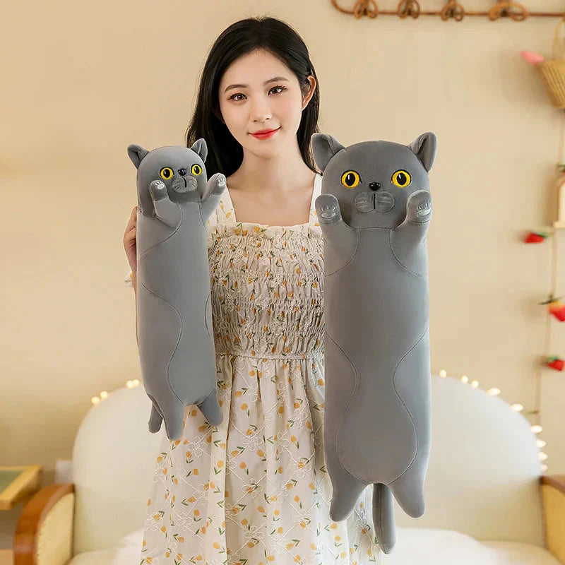 Brehn | Lange Schnurrende Katze Siamese British Shorthair Snowshoe Plüschkollektion