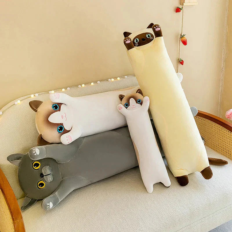 Brehn | Lange Schnurrende Katze Siamese British Shorthair Snowshoe Plüschkollektion