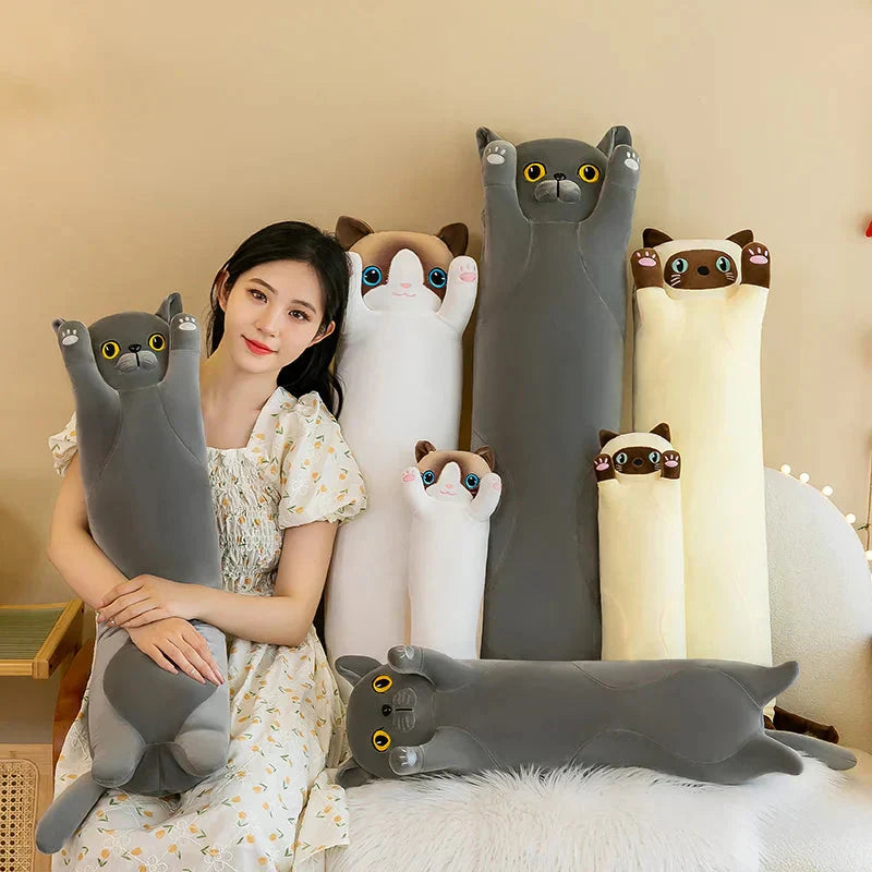 Brehn | Lange Schnurrende Katze Siamese British Shorthair Snowshoe Plüschkollektion
