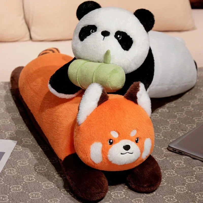 Brehn | Lange Kuschelige Flauschige Rote Panda Plüschtiere