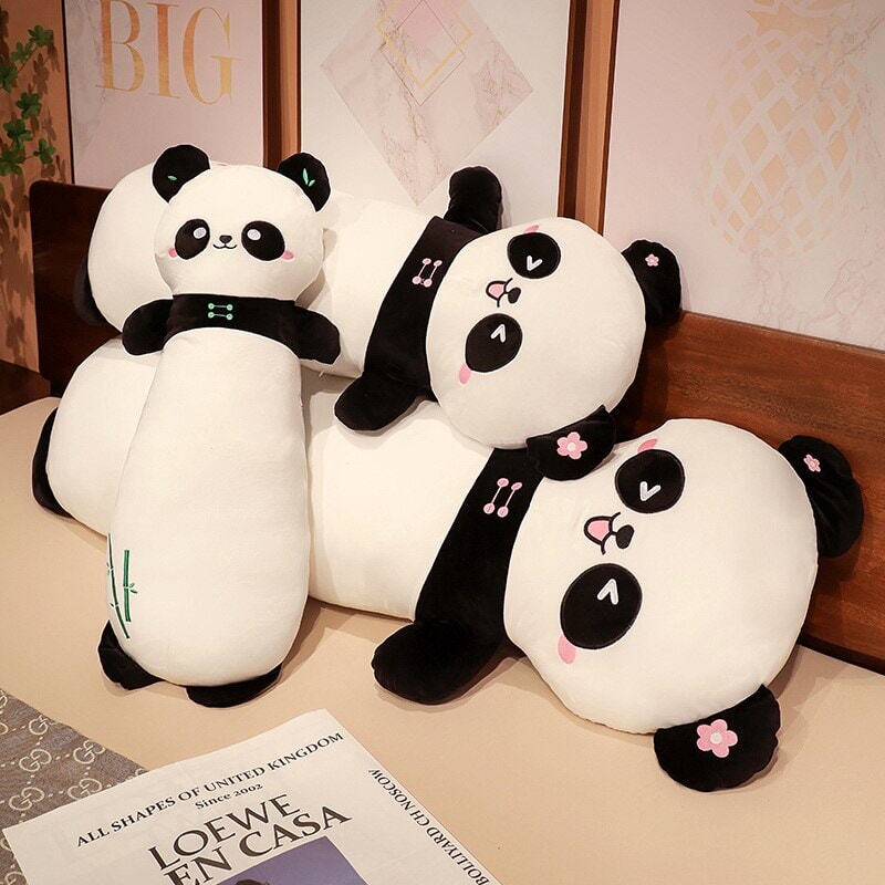 Brehn | Lange Kuschelige Panda-Plüschtiere
