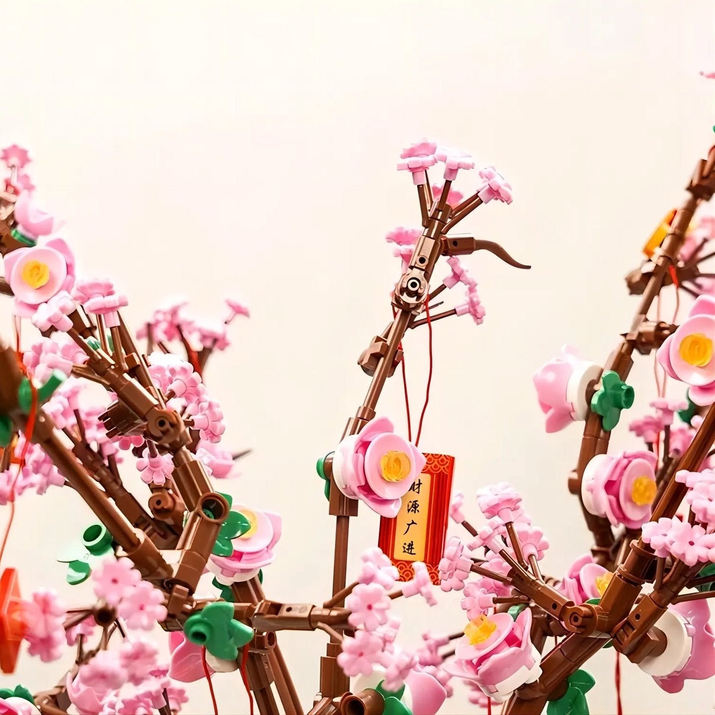 Brehn | Lucky Peach Blossom Vase Mikro Bausteine