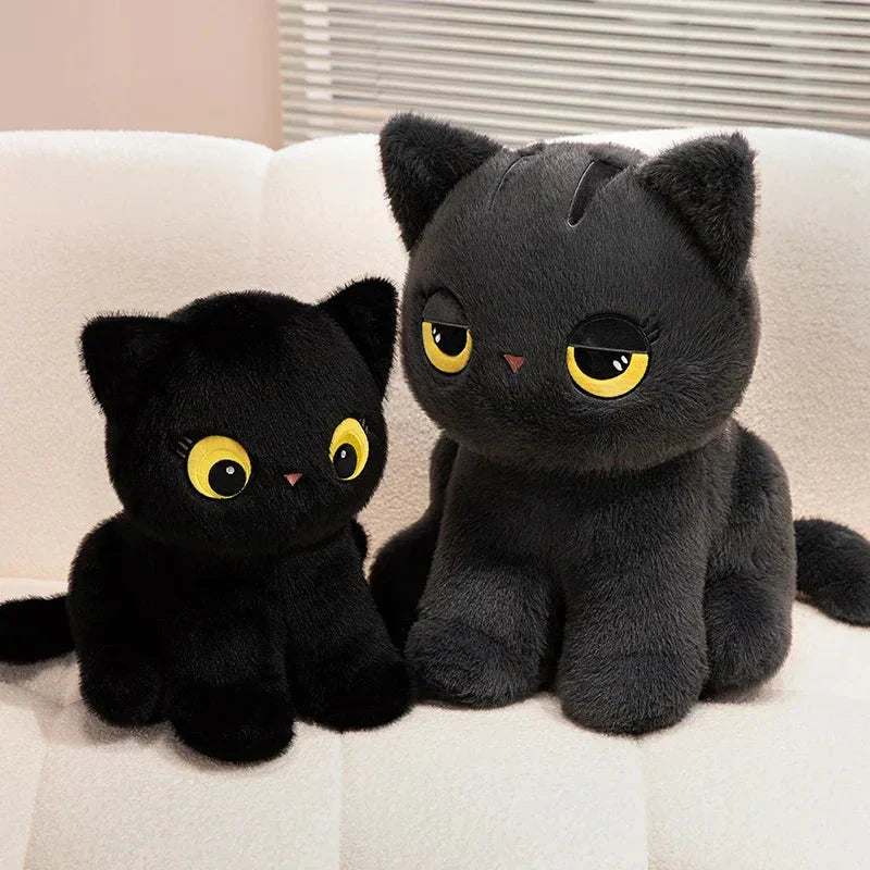 Brehn | Luna & Misty die flauschigen sitzenden Katzen-Plüschtiere