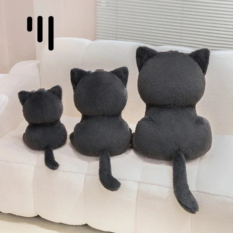 Brehn | Luna & Misty die flauschigen sitzenden Katzen-Plüschtiere