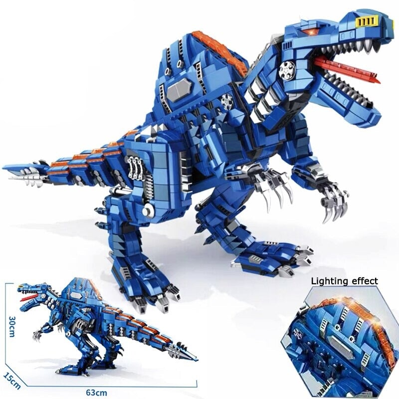 Brehn | Majestic Blue Spinosaurus Bausteine