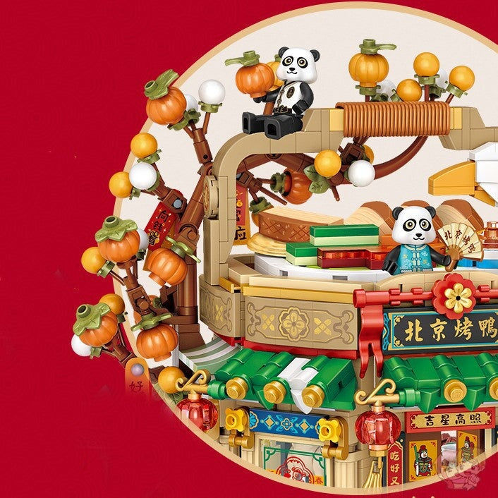 Brehn | Mei Mei Panda Peking-Ente-Restaurant Mikro-Bausteine mit Licht