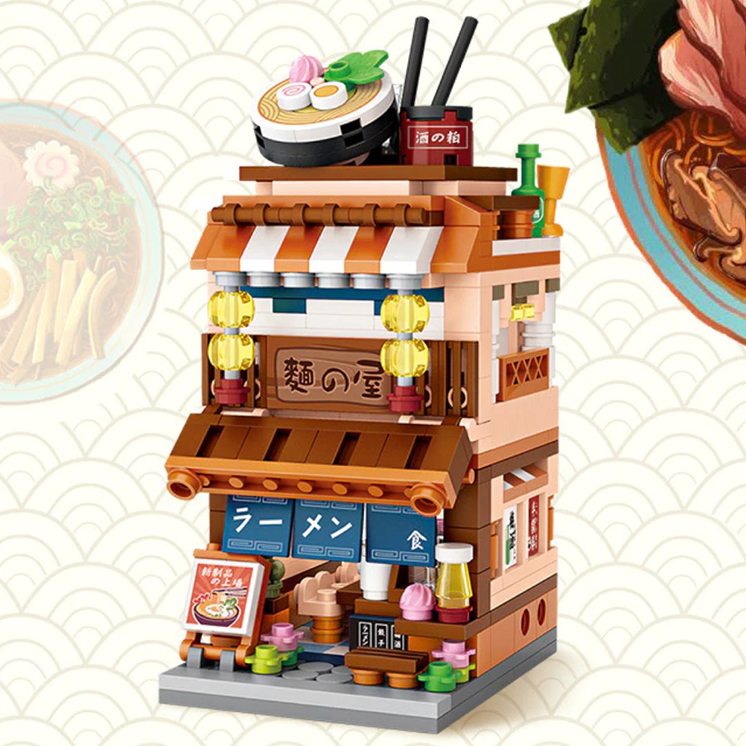 Brehn | Mikro Süß Japanische Stände Baukästen