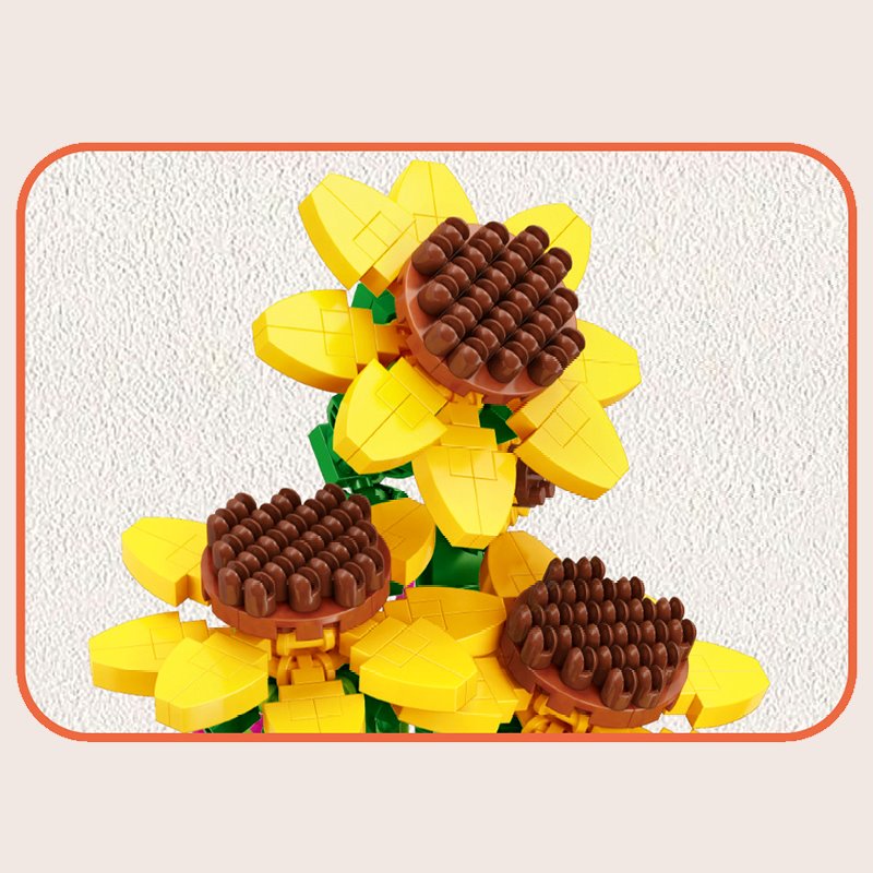 Brehn | Mikro Blumen in einem Kuppel-Bauset