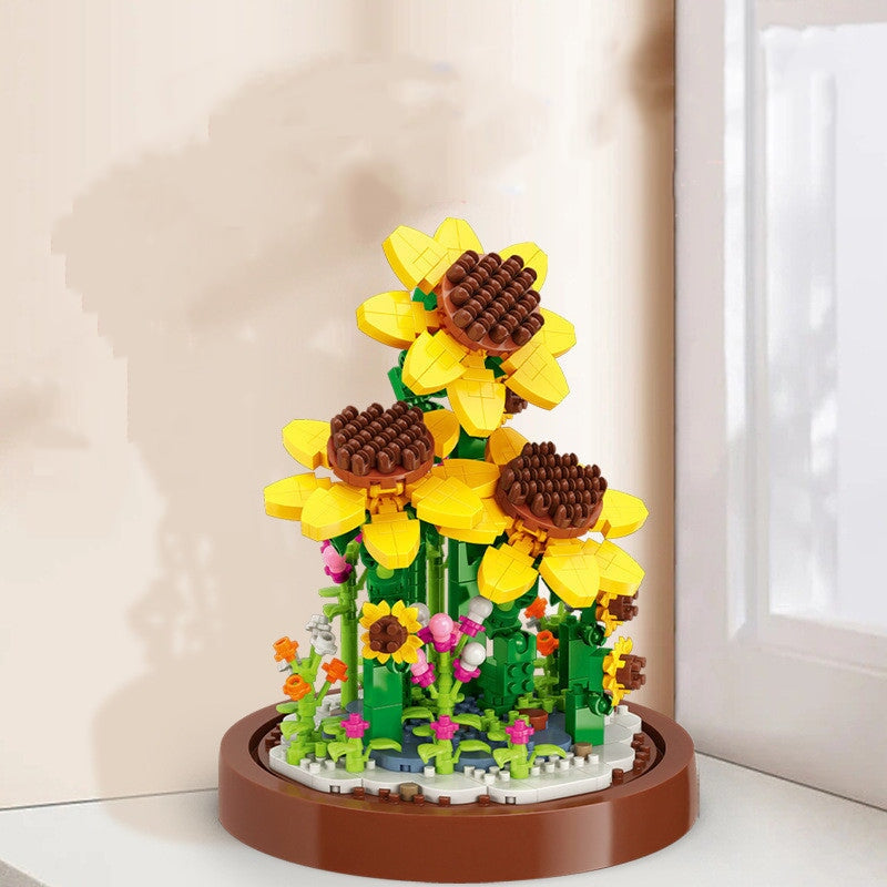 Brehn | Mikro Blumen in einem Kuppel-Bauset