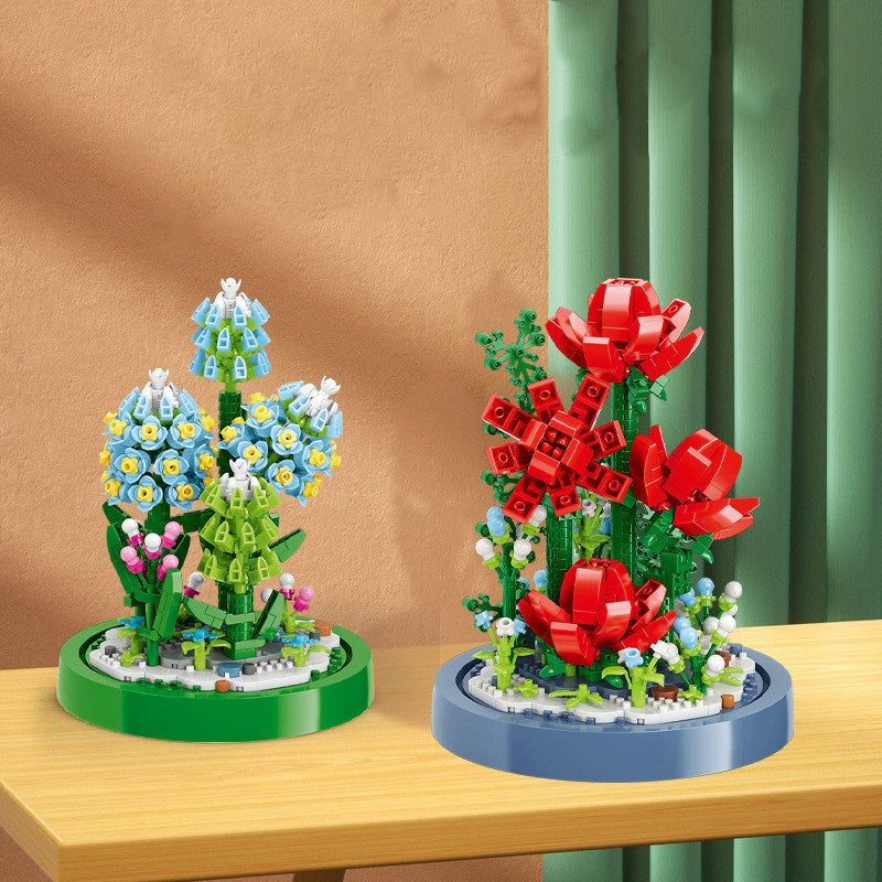 Brehn | Mikro Blumen in einem Kuppel-Bauset