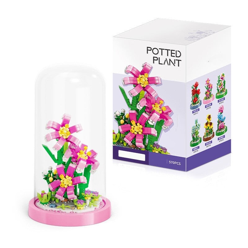 Brehn | Mikro Blumen in einem Kuppel-Bauset