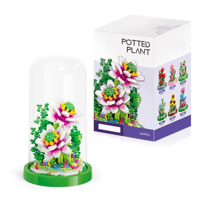 Brehn | Mikro Blumen in einem Kuppel-Bauset
