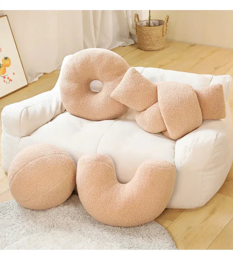 Brehn | Minimalistische Formen Mond Ball Kissen Plüschtiere